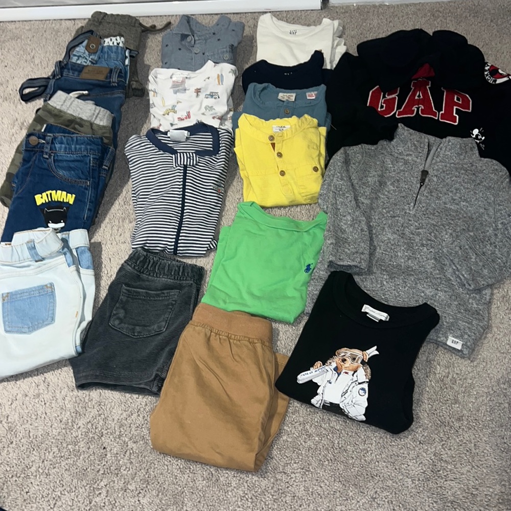 Baby boy cloth lot 12-18 months